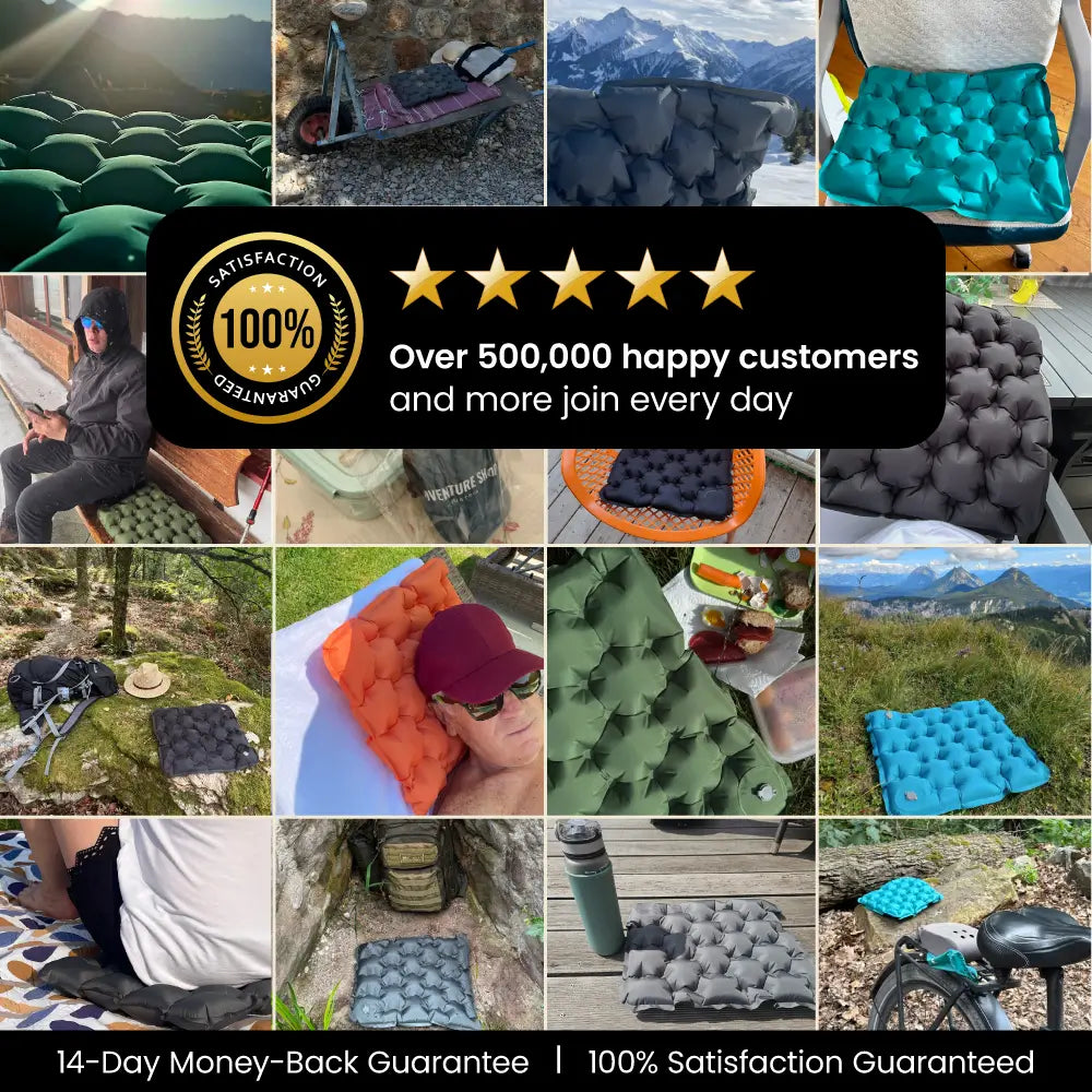 Ultralight & Compact Seat Cushion – Comfort Wherever You Go
